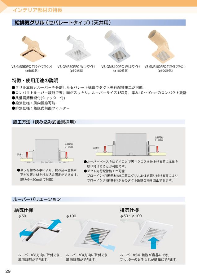パナソニックエコシステムズベンテック 空質部材総合カタログ2023