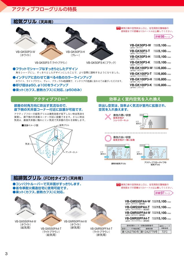 パナソニック Panasonic 吸排気グリル  khxv5rg 266766.jpg